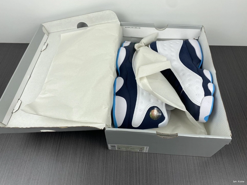 POWDER BLUE AIR JORDAN 414571-144 ” 13 “DARK 0310